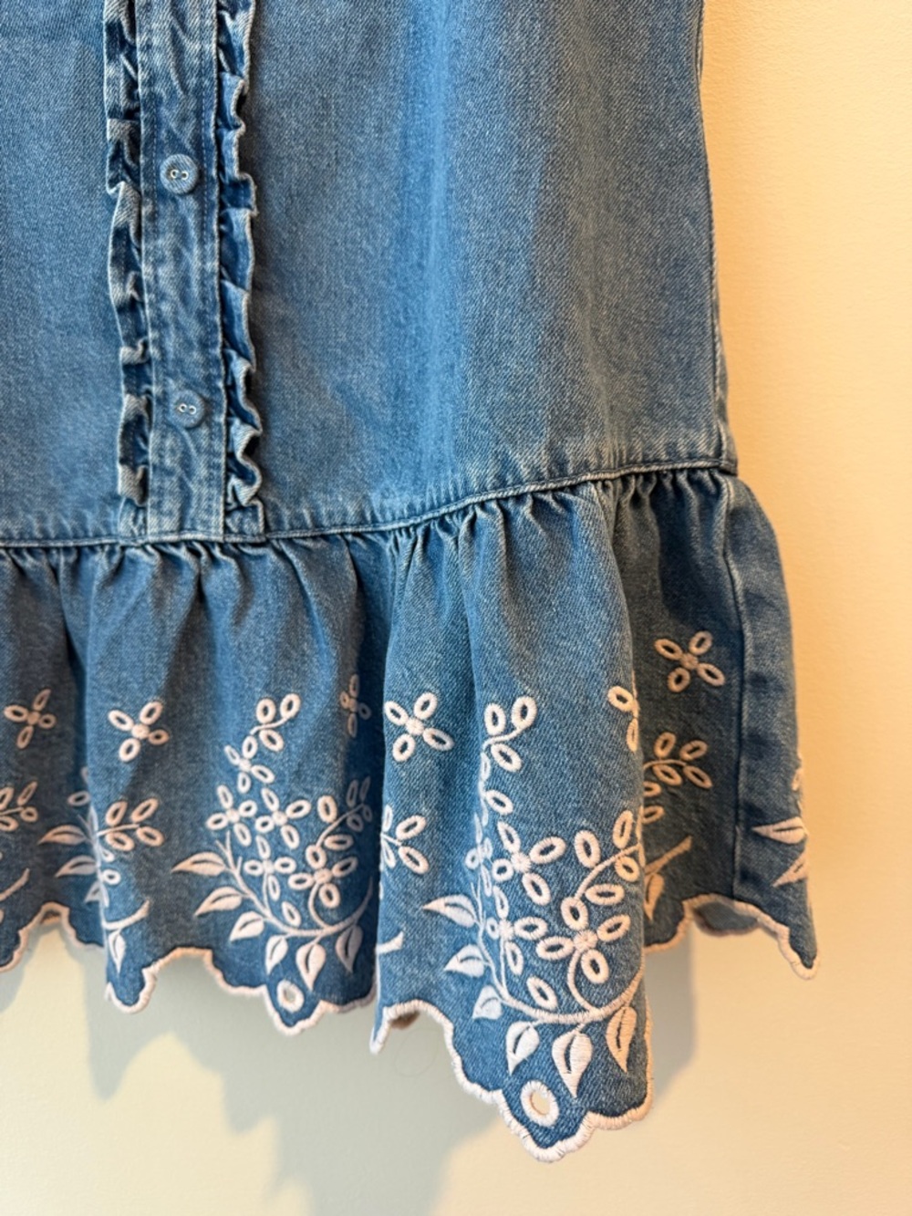 Anthropologie x Damson Madder Lana Drop-Waist Mini Dress NWT - Picture 6 of 7